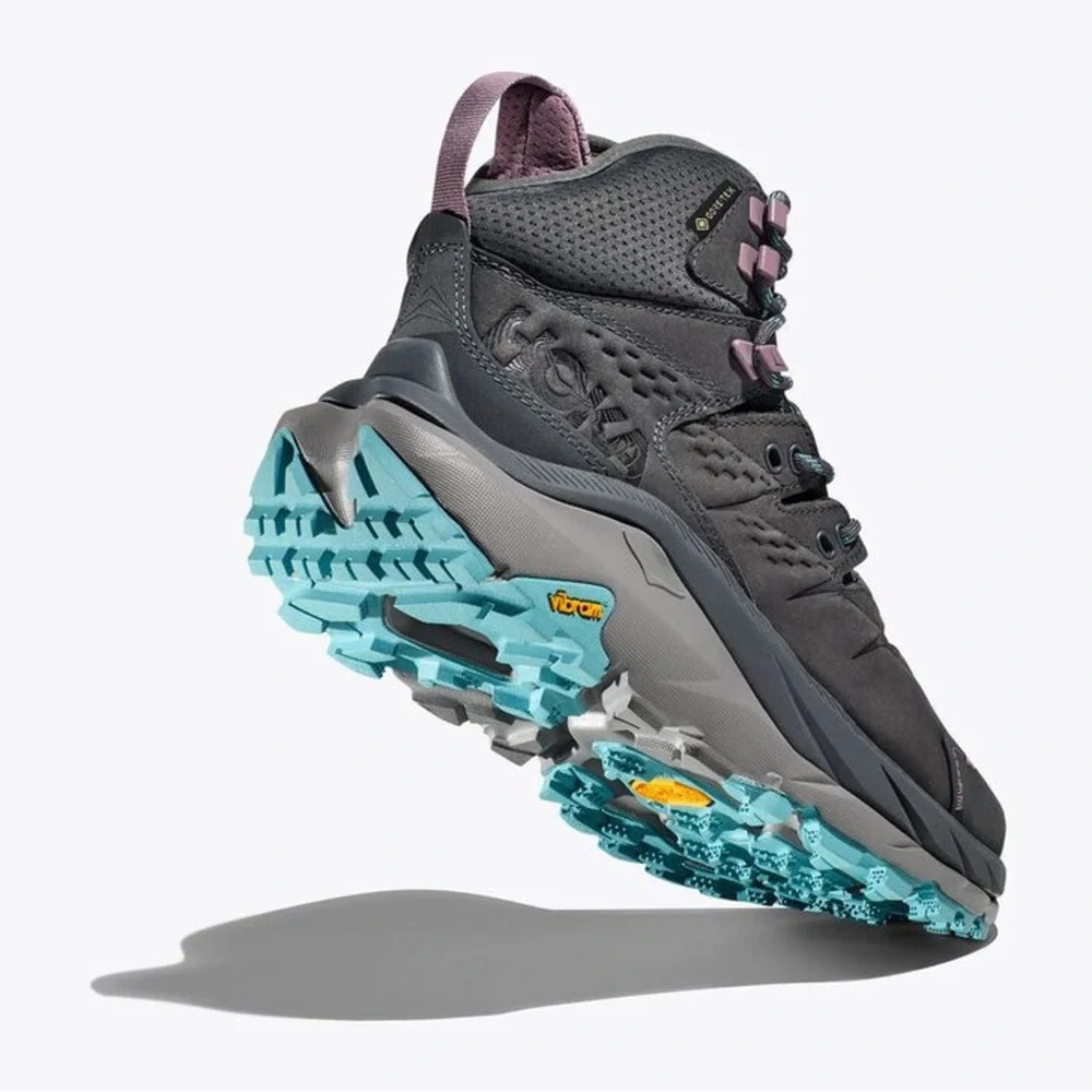 HOKA WOMEN'S KAHA 2 GTX in Castlerock/Coastal Shade Size US7.5/EU 39 1/3 - Picture 2 of 8